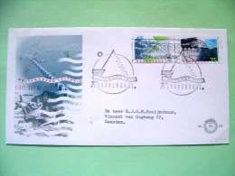 Netherlands 1986 FDC Cover - Delta Project - Storm Barrier - Flood Barrier - Storia Postale