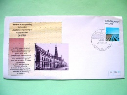 Netherlands 1987 Special Cover - First Cancel Day - Leiden - Cultivated Land - Storia Postale