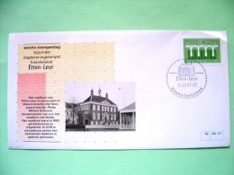 Netherlands 1987 Special Cover - First Cancel Day - Etten-Leur - Europa CEPT Bridge - Covers & Documents