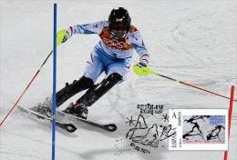 Spain 2014 - XXII Olimpics Winter Games Sochi 2014 Gold Medals Special Maxicard - Mario Matt - Winter 2014: Sochi