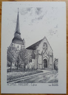 27 : Harcourt - Eglise - Ed. Ducourtioux - Dessin Ou Gravure - (n°1602) - Harcourt