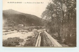 SAINT JEAN DU GARD  - La Rivière Et Le Vieux But. - Saint-Jean-du-Gard