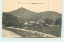 SAINT JEAN DU GARD  -  Vue Du Quartier Du Vieux Pont. - Saint-Jean-du-Gard