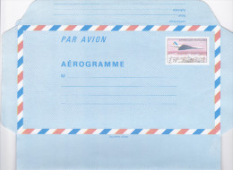 AEROGRAMME FRANCE N°Yvert 1014 (CONCORDE Survolant Paris) Neuf - Luchtpostbladen