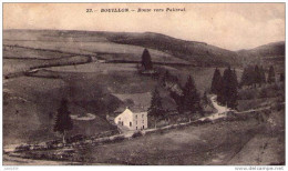 BOUILLON ..-- Route De PALISEUL . 1911 Vers OSTENDE .  Voir Verso .  Griffe TRAM PALISEUL !! - Bouillon