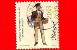 PORTOGALLO - USATO - 1998 - Professioni Del 19° Secolo - Venditore Di Stoviglie - 50 - Used Stamps
