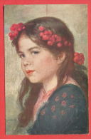 142758 / Germany  Art  Hermann Kaulbach -  Unser Mariechen , Portrait Of A Beautiful Girl - 2699 L.&P. - Kaulbach, Hermann