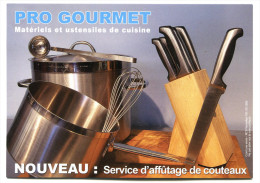 CPM Publicitaire Non Postable "Pro Gourmet, Matériels De Cuisine Et Affûtage De Couteaux" Rémouleur - Le Pecq Et Orgeval - Le Pecq