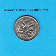 AUSTRALIA   5  CENTS  1976  (KM # 64) - 5 Cents