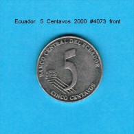 ECUADOR    5  CENTAVOS  2000  (KM # 105) - Equateur