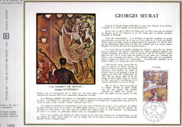 Feuillet Tirage Limité CEF 115 Peintre Peinture Georges Seurat - Briefe U. Dokumente