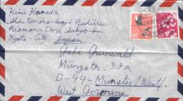 Japan - Umschlag Echt Gelaufen / Cover Used (V956) - Brieven En Documenten