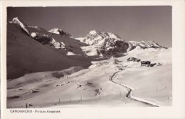 *Foto Formato Cartolina Spagna Candanchu Pirineo Aragones Stazione Sciistica Winter Sports - Otros & Sin Clasificación