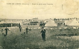 Camp Du Larzac  Avant De Partir Pour L'exercice  Cpa - La Cavalerie