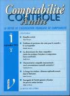Comptabilité Controle Audit Revue De L'association Française De Comptabilité 1995 9782711734016 - 18+ Jaar