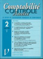 Comptabilité Controle Audit Revue De L'association Française De Comptabilité 1996 9782711734023 - 18 Ans Et Plus