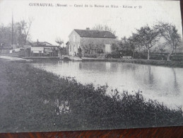 CPA Givrauval . Meuse..Canal De La Marne Au Rhin. Ecluse N°19. - Sonstige & Ohne Zuordnung