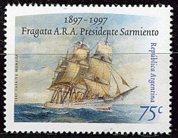 CL. 104 - P.3 - Argentine ** N° 1994 - Cent. De La Frégate A.R.A "Présidence Sarmiento" - Unused Stamps