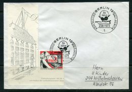 Germany Berlin 1973 Cover With Special First Day Cancel Single Usage - Storia Postale