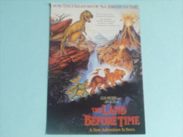 The Land Before Time, Un Film De Don BLUTH - Manifesti Su Carta