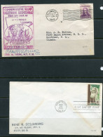 USA 1933,1964 (2) Covers Single Usage - Postal History