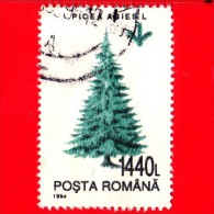 ROMANIA - 1994 - Alberi - Piante - Abete Comune (Picea Abies) - 1440 - Used Stamps