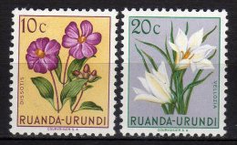 RUNADA URUNDI - 1953 YT 177+179 * - Unused Stamps