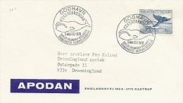 Whale - Greenland   Fdc.    # 260 # - Ballenas