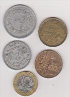 Lot Frankreich, ältere U, Neuere Münzen, Ansehen - Verzamelingen