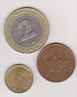 2 Münzen Bosnien- H., 1 M. Guyana, 1 Cent 1962, Ansehen - Bosnië En Herzegovina