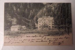 FLEURIER HOTEL BEAU SITE / NEUFCHATEL SUISSE CARTE PRECURSEUR - Fleurier