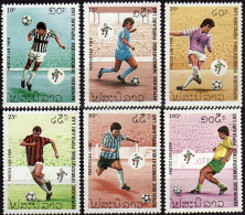 LAOS    N° 937/42    * *  ( Cote 7.25e )    Cup 1990   Football  Soccer  Fussball - 1990 – Italien