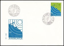 Yugoslavia 1984, FDC Cover "Radio Telegraphy 80 Years In Montenegro" - FDC