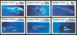 1996 Benin Vita Marina Marine Life Pesci Fish Fische Poissons Set MNH** Po2 - Dolphins