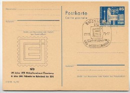 DDR P80-2-73 C2 Postkarte PRIVATER ZUDRUCK Möbelkombinat Eisenberg Sost. 1973 - Privé Postkaarten - Gebruikt
