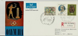 =HELLAS  /MEXICO   DE   KARNET OLIMPC 1968 - Postzegelboekjes