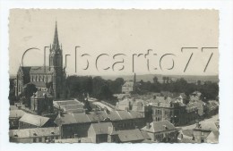 Beauval (80) : Vue Générale Sur Le Quartier De L'église En 1949 PF. - Beauval