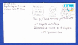 ENVELOPPE  -- CACHET - VILA REAL SANTO ANTÓNIO - 28.VIII.1986 - Lettres & Documents