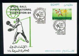 EGYPT / 1994 / SPORT / SPEEDBALL / GLOBE / FDC. - Brieven En Documenten