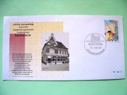 Netherlands 1988 Special First Day Cover Of Sassenheim Cancel - Disabled Persons Sports Wheel Chair Race - Postoffice - Briefe U. Dokumente