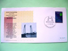 Netherlands 1988 Special First Day Cover Of Waddinxveen Cancel - Leave Chart - Channel Lock - Brieven En Documenten