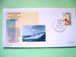 Netherlands 1988 Special First Day Cover Of Castricum Cancel - Disabled Persons Sport Wheel Chairs Race - Sand Dunes - Covers & Documents