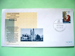 Netherlands 1988 Special First Day Cover Of Roermond Cancel - Child With Croned Toad - Church - Lettres & Documents