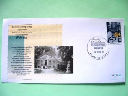 Netherlands 1988 Special First Day Cover Of Wolvega Cancel - African Child - Castle - Briefe U. Dokumente