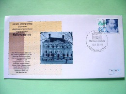 Netherlands 1988 Special First Day Cover Of Hellevoetsluis Cancel - Painting - Palace - Storia Postale