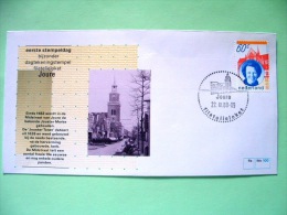 Netherlands 1988 Special First Day Cover Of Joure Cancel - Queen Beatrix - Tower - Brieven En Documenten
