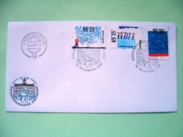 Netherlands 1988 FDC Cover - Swimming Federation - Sport - Children And Water - Scott B641 - B643 = 3.25 $ - Cartas & Documentos