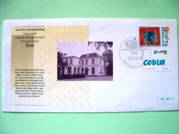 Netherlands 1989 Special First Day Cover Of Goor Cancel - Modern Art - Stag Beetle - Town House - Briefe U. Dokumente