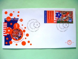 Netherlands 1994 FDC Cover - USA World Cup Soccer Football - Covers & Documents