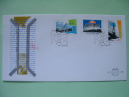 Netherlands 1996 FDC Cover - Bridges - Tunnel - Brieven En Documenten